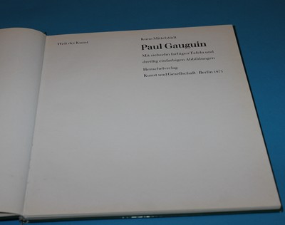 Paul Gauguin -Mittelstadt  německy