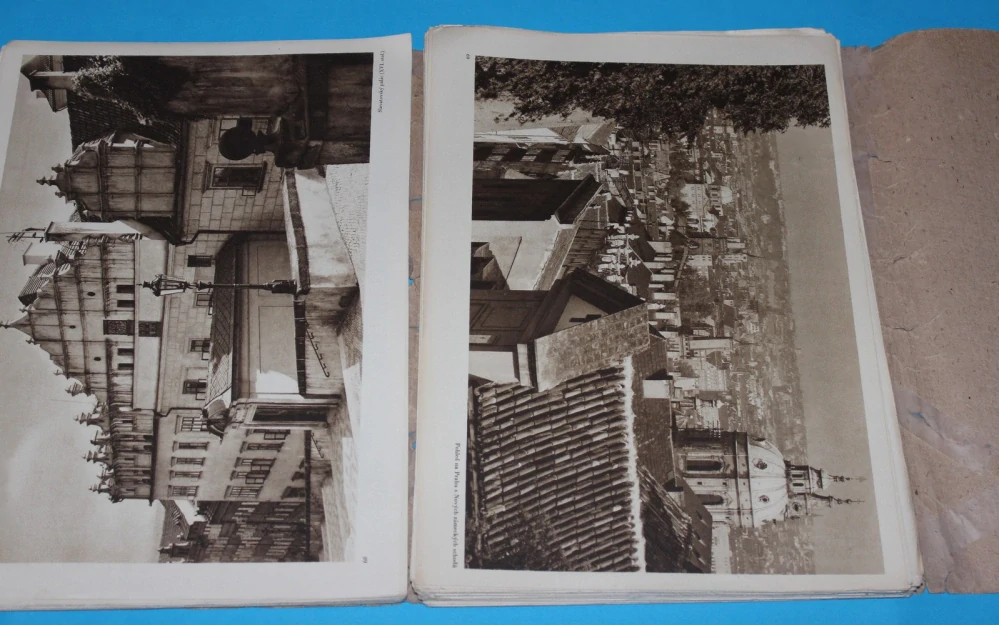 Praha ve fotografii Soubor hlubotiskem tištěných fotografií z knihy prof. K. Plicky