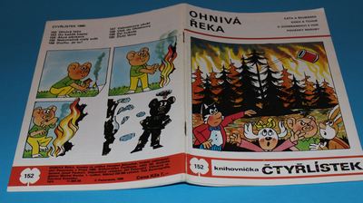 Čtyřlístek 152 - Ohnivá řeka