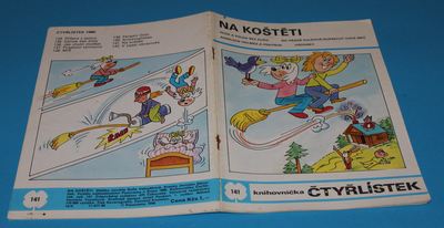Čtyřlístek 141 - Na koštěti