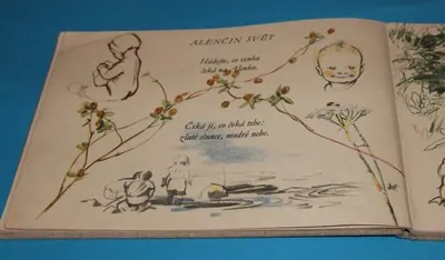 Kytička z náčrtníku - Hrubín