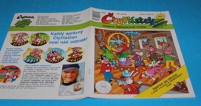 Čtyřlístek 262 Zmatek na orloji