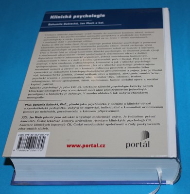 Klinická psychologie - Baštecká a kol.