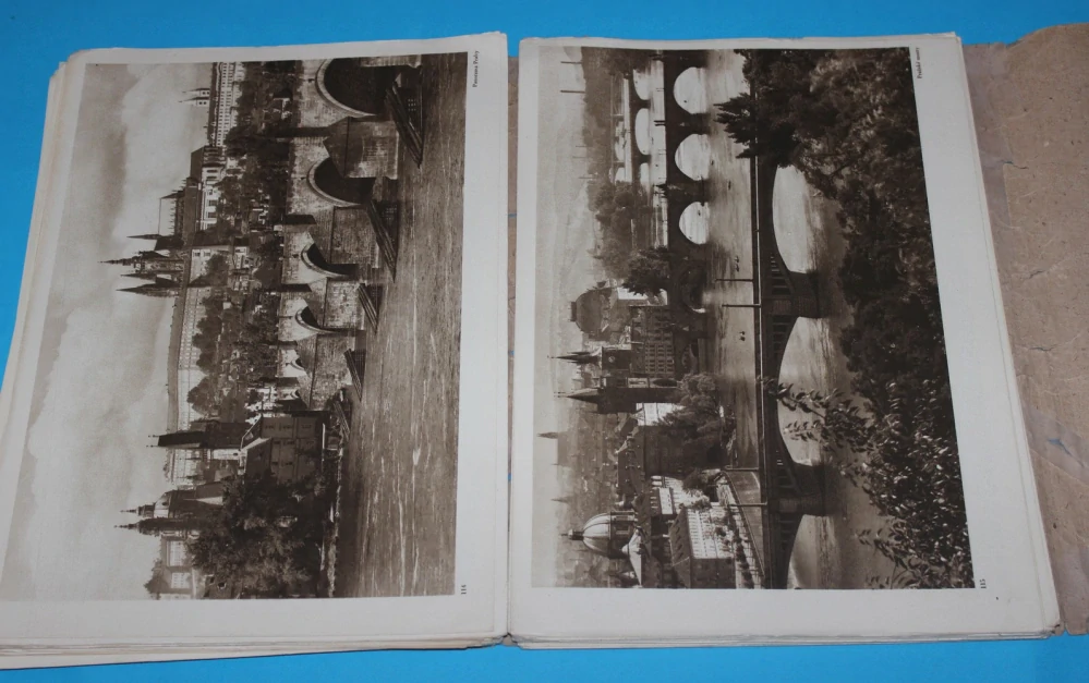 Praha ve fotografii Soubor hlubotiskem tištěných fotografií z knihy prof. K. Plicky