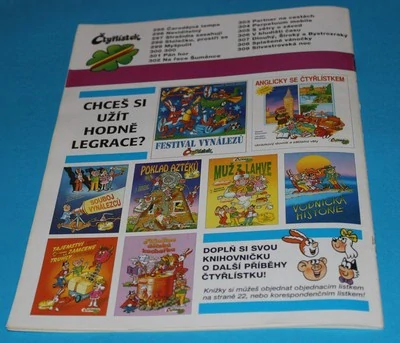 Čtyřlístek 296 - Neviditelný 2/2000