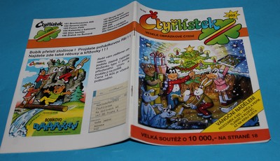 Čtyřlístek 202 Vánoční nadělení 12/92