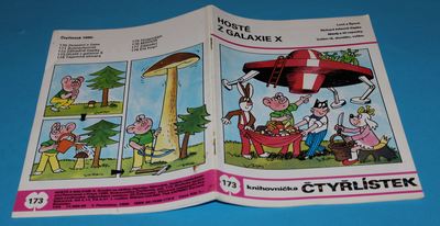 Čtyřlístek 173 Hosté z Galaxie