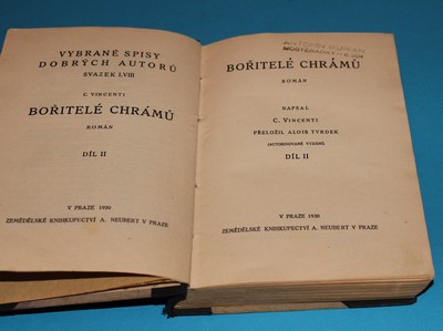 Bořitelé chrámů 1-3