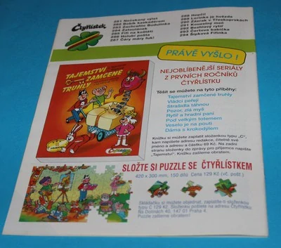 Čtyřlístek 286 Holubí pošta