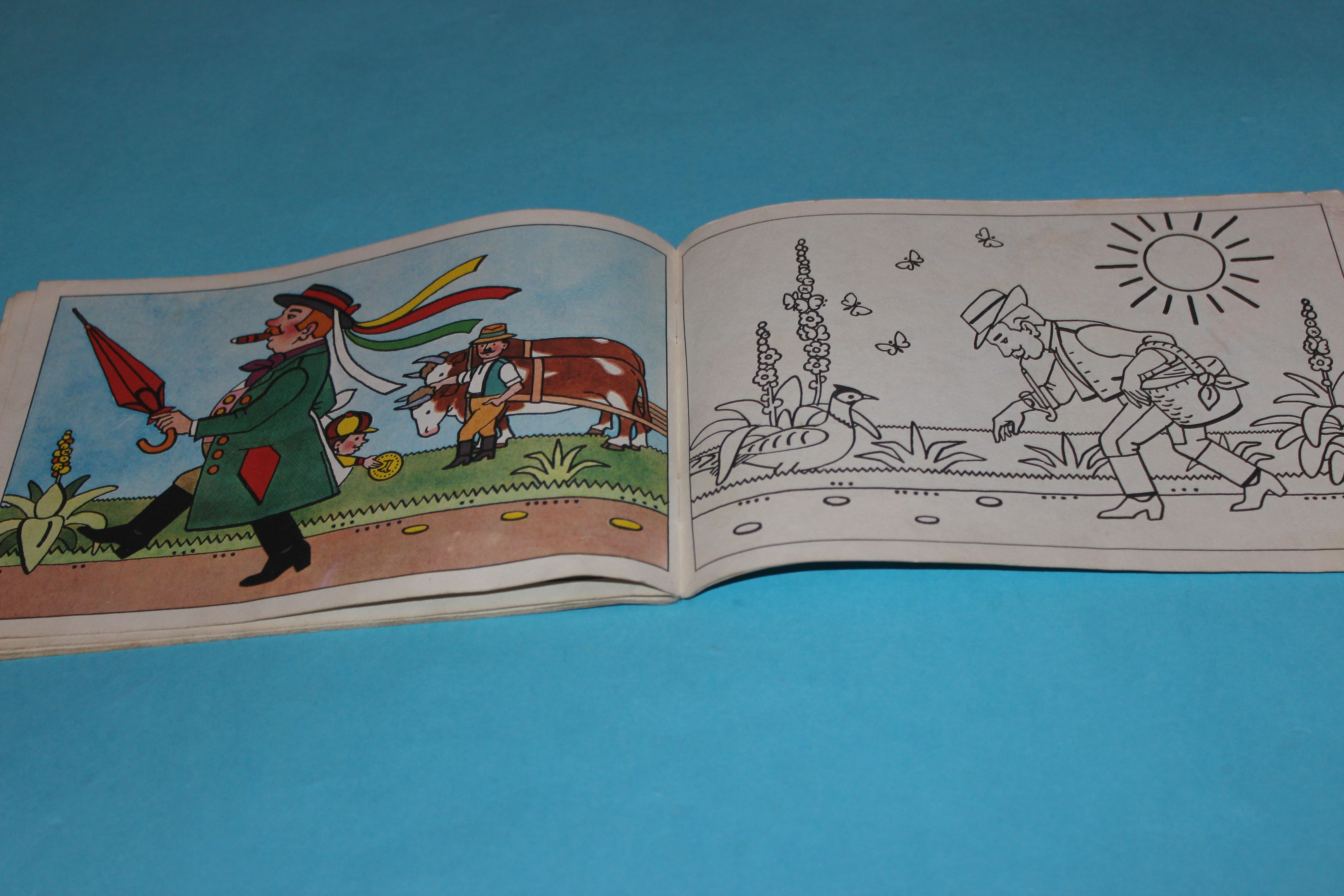 Stará omalovánka - 3 x