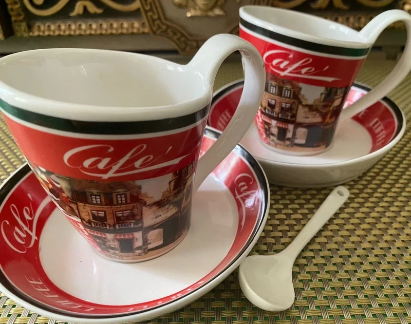 Přátelská sada na kávičku v kufříku