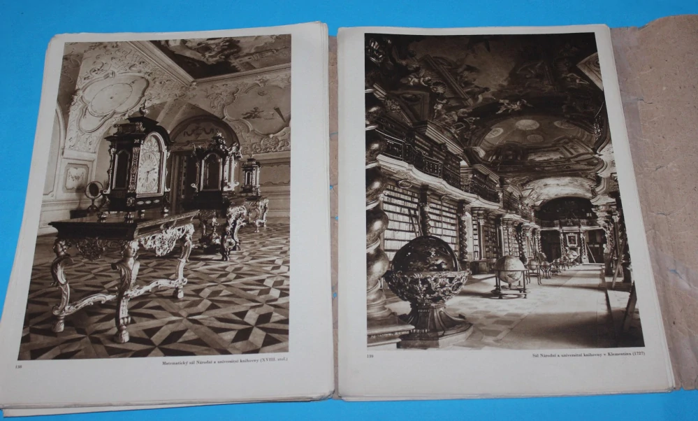 Praha ve fotografii Soubor hlubotiskem tištěných fotografií z knihy prof. K. Plicky