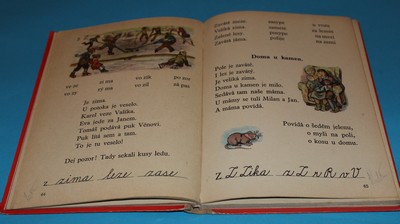 Slabikář (červený) 1966