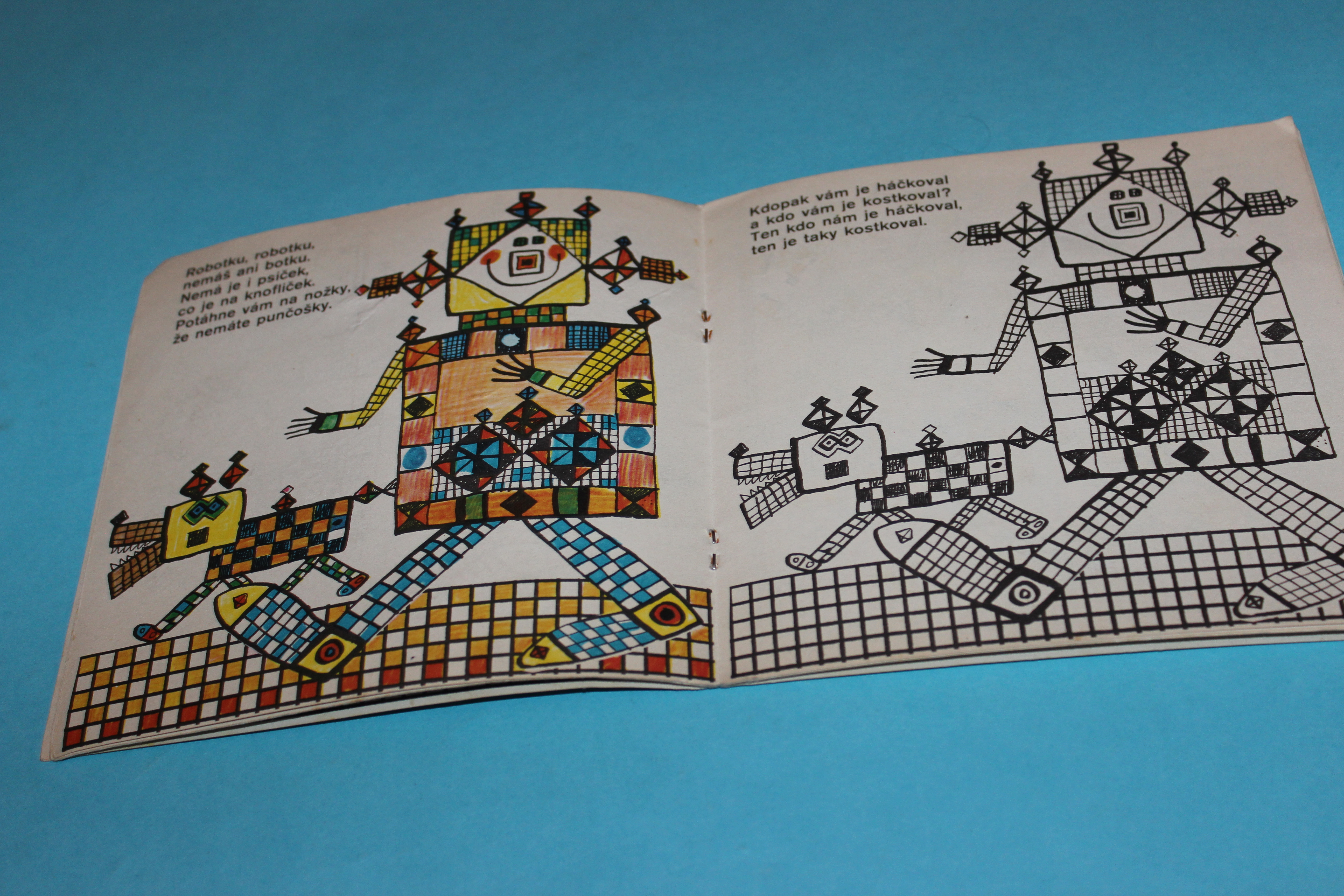 Stará omalovánka - 3 x