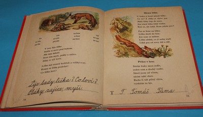 Slabikář (červený) 1966