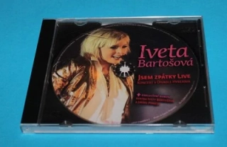 DVD  Iveta Bartošová Jsem zpátky LIVE