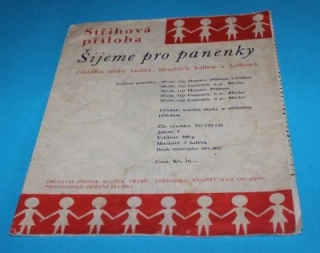 Šijeme pro panenky - střihová příloha