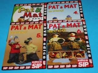 DVD Pat a Mat 3, 4, 5, 6