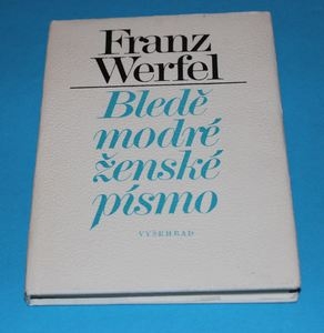 Bledě modré ženské písmo - Werfel
