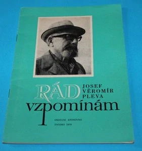 Rád vzpomínám - Pleva - autogram