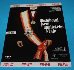 DVD Obsluhoval jsem anglického krále