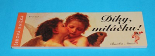 Šeková knížka Díky, miláčku