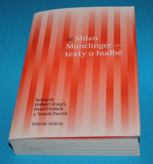Texty o hudbě - Munclinger