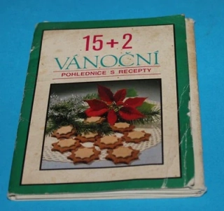 15 + 2 vánoční pohlednice s recepty