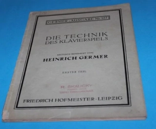 Die Technik des Klavierspiels Germer