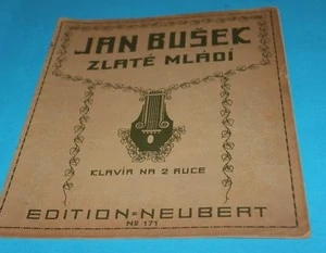 Zlaté mládí Jan Bušek Klavír na 2 ruce