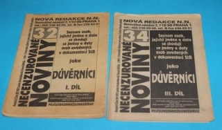 Rudé krávo Necenzurované noviny 32, 34