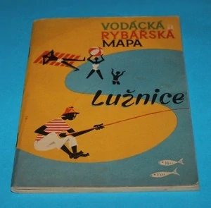 Vodácká rybářská mapa Lužnice
