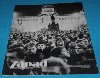 Západ 3/1989 exilový časopis