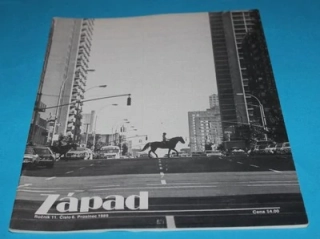 Západ 6/1989 exilový časopis