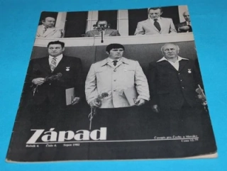 Západ 4/1982 exilový časopis