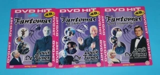 3 x DVD Fantomas  (nehrané)