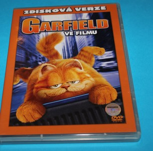 DVD Garfield ve filmu (2 disky)
