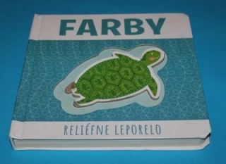 Farby - Reliéfne leporelo - slovensky