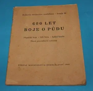 600 let boje o půdu