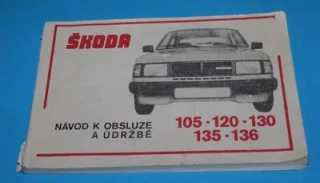 Škoda 105.120.130.135.136 Návod k obsluze a údržbě