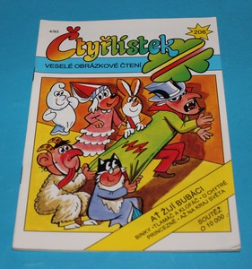 Čtyřlístek 206 Ať žijí bubáci 4/93