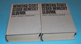 Německo-český a česko-německý slovník - 2 svazky