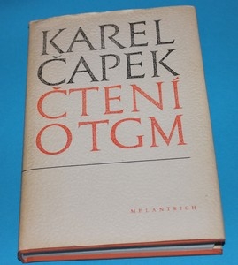 Čtení o TGM - Čapek