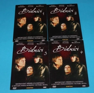 DVD Bídníci 1-4 (2000)