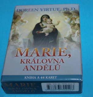 Marie královna andělů (kniha a 44 karet)